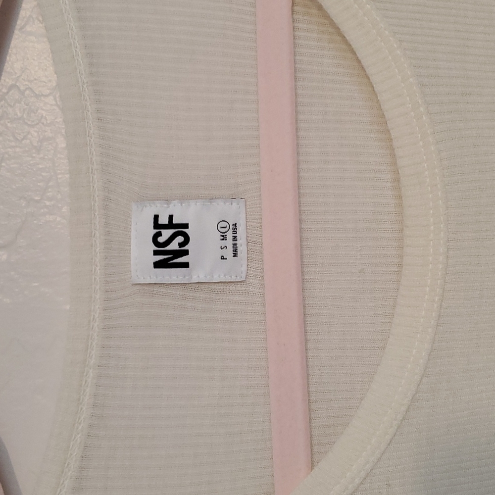 NSF Ribbed Shirt Size Large - Picture 8 of 12